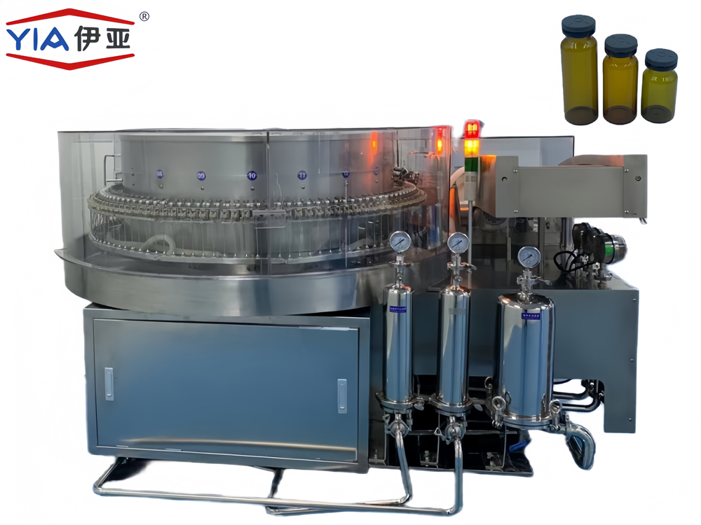 YYLCX -Automatic Vertical Ultrasonic Bottle Washing Machine