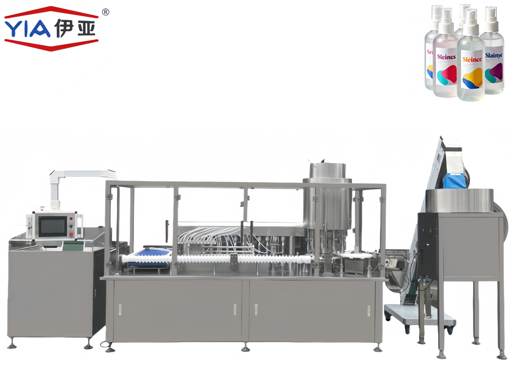YYHPW -Automatic High Speed Spray Filling Production Line