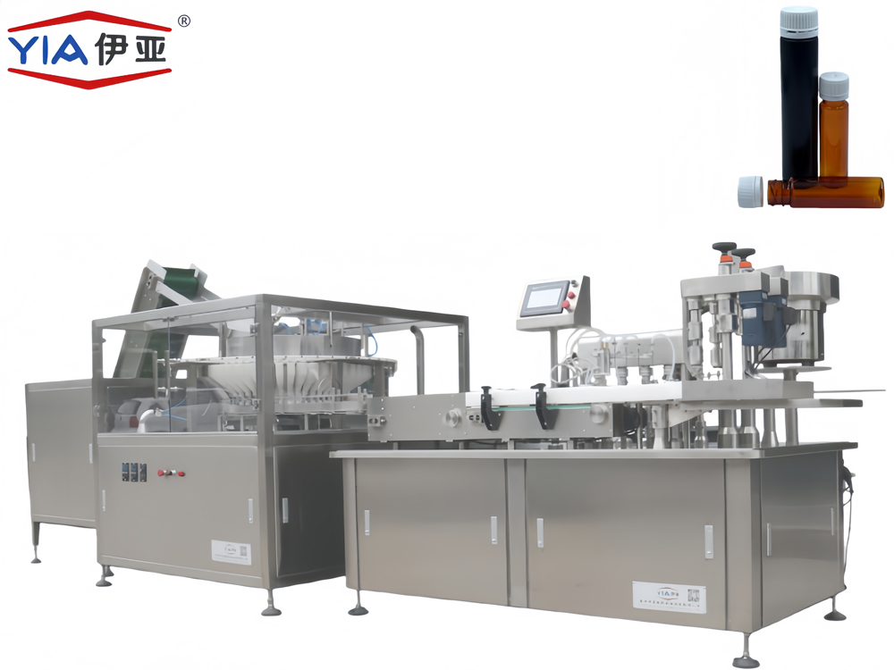 YYKX -Automatic Plastic Tube Bottle Oral Liquid Filling Production Line