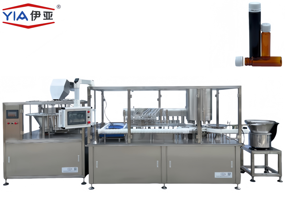 YYHKX -Automatic High Speed Plastic Tube Bottle Oral Liquid Filling Production Line