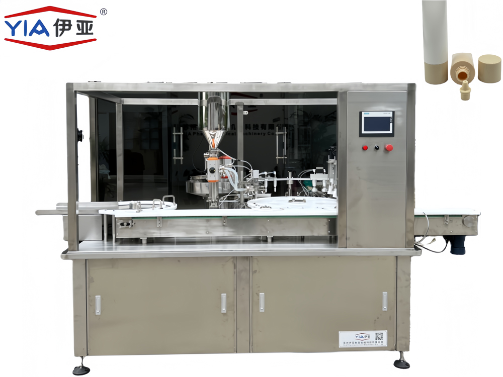 YYGJSX -Automatic Cream Filling Stoppering Capping Machine