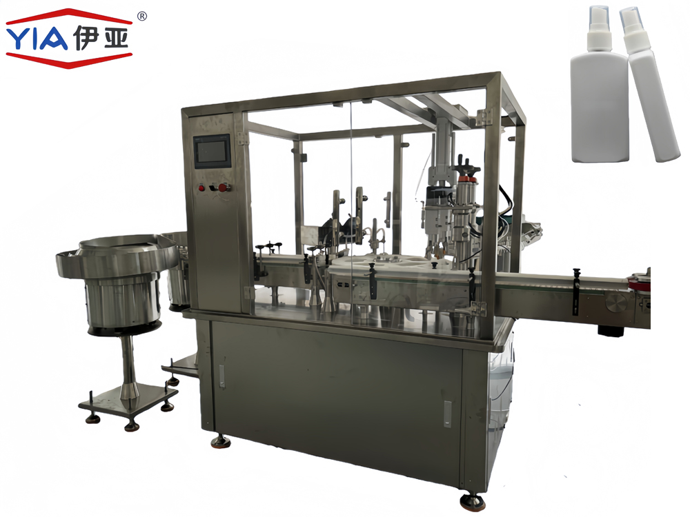 YYPWJ -Automatic Spray Filling Capping Machine