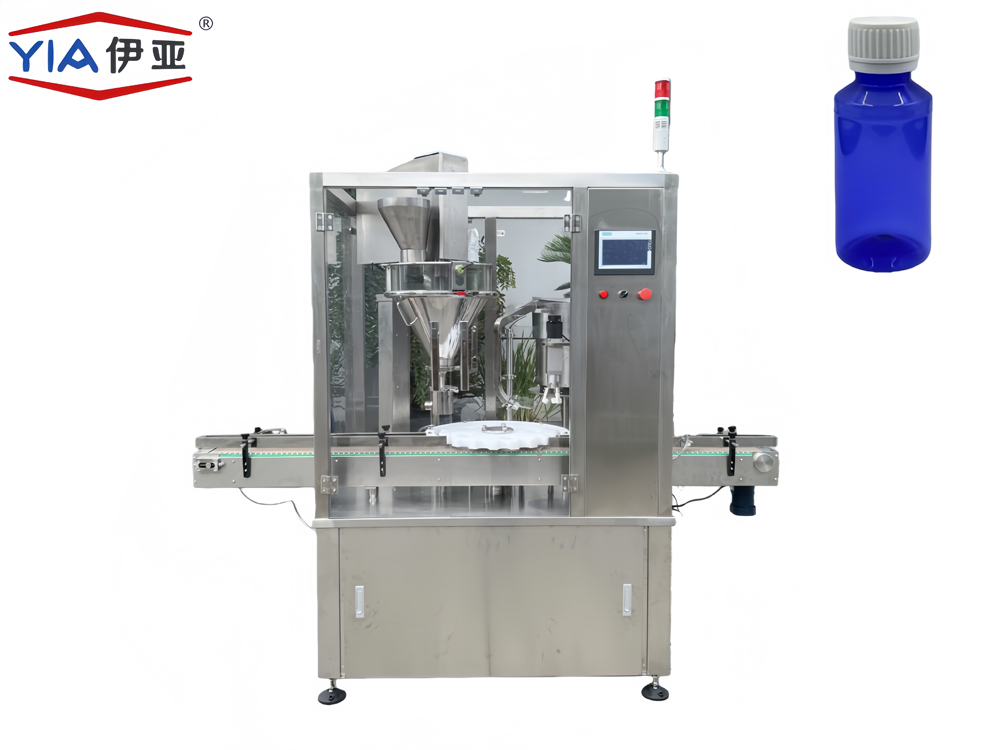 YYGFX -Automatic Powder Filling Capping Machine